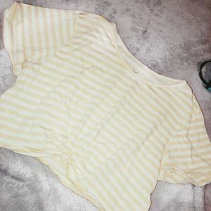 Stripped crop top